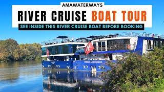 AmaWaterways River Cruise BOAT TOUR | See INSIDE this River Cruise Boat BEFORE Booking