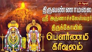 திருவண்ணாமலை  ஸ்ரீ அருணாசலேஸ்வரர் கோயில் -பௌர்ணமி கிரிவலம் | Tiruvannamalai Girivalam| Jothitv