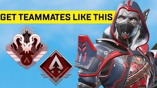 I Cracked The Code To Queuing With AMAZING Ranked Teammates In Apex Legends