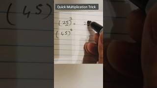 Maths and g.k: Quick Multiplication Trick #shorts #algebra #maths #reasoning #viral #motivation