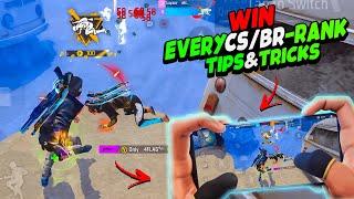 How to Win Every CS & BR-RANK in Free Fire || Secret Pro Tips And Tricks || 4Flag Gamer