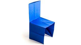 How to make a paper chair - Origami