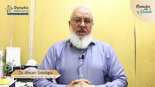 Ramadan Aur Diabetes: Dr. Ahsan Siddiqui