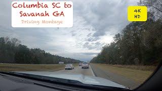 Timelapse South Carolina to Georgia (4K Video)