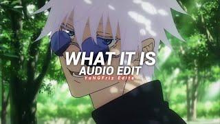 what it is - doechii ft. kodak black [edit audio]