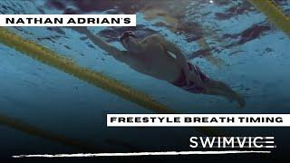 Nathan Adrian's Freestyle Breath Timing!