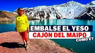 Como é CAJÓN DEL MAIPO E EMBALSE EL YESO na PRIMAVERA! ️