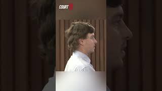 #BrianCamp takes a deep breath in relief hearing the NOT GUILTY verdict from the jury