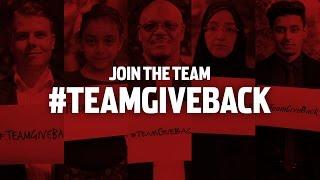 Join the team - #TeamGiveBack - Who is Hussain