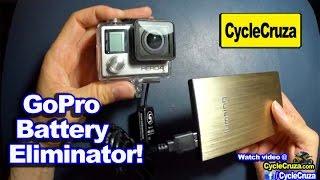 GoPro Battery Eliminator: Film All Day Without Batteries!