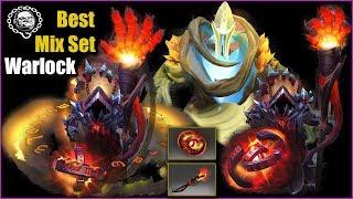 Dota 2 Warlock Best Mix Set Umbral Glyph + Hellbornv Grasp + Dread Compact