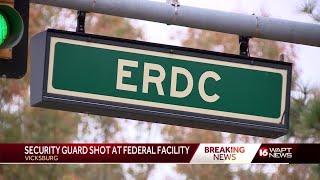 ERDC security guard shot