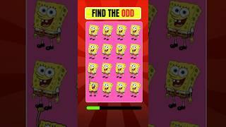 FIND THE ODD One SpongeBob SquarePants  
