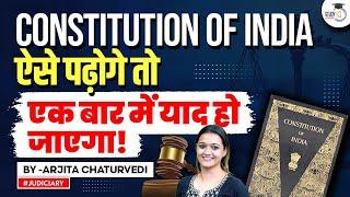 Constitution of India: How to Study & Memorize the Constitution of India | Study Tips for COI