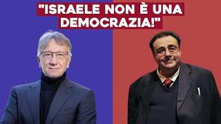 CONFRONTO ACCESO M. BOLDRIN vs A. GIANNULI : "ISRAELE NON È UNA DEMOCRAZIA!"