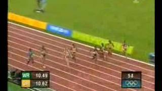 2004 Olympic Womens 100m Final