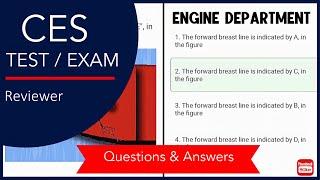 Seagull Crew Evaluation System (CES) Exam/ Test Reviewer for Seafarer (Marine Engineering)