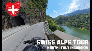 Goldwing Motorcycle Tour. Alternate route to Locarno