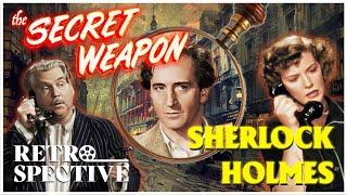 Sherlock Holmes In "The Secret Weapon" (1947) | Classic Colorised Full Movie