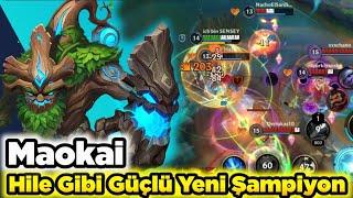 Hile Gibi Güçlü Yeni Şampiyon Maokai Aşırı Güçlü Hem Ölümsüz Hem Yüksek Hasarlı Wild Rift