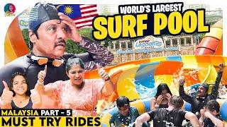 World's Largest Surf Pool | Must Try Rides | Part - 5 | Preethi Sanjiv