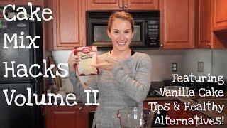 Boxed Cake Mix Tips and Tricks