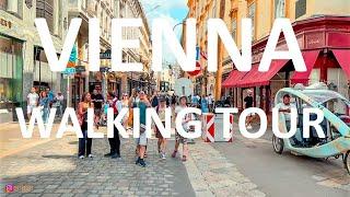 Vienna Walking Tour in City Center, August 2024 | 4K HDR