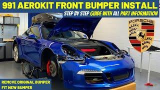 991 Aero BUMPER Upgrade - Full Removal & Refit Guide & Part Numbers & Prices