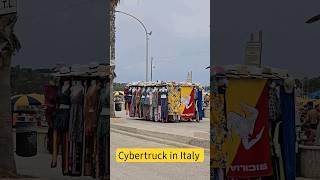 Cybertruck in Italy #cybertruck #italy #sicily #shorts #twitch #reels #tiktok @Travellifestyle_