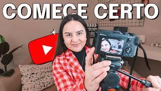 Como Fazer Seu PRIMEIRO VÍDEO Do YouTube (Do Começo Ao Fim)! & Dicas E Ideias De Vídeo Pra Gravar