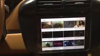 Android TABLET IN Porsche 996