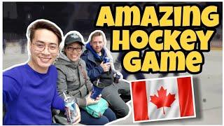 First Time To Watch a Hockey Game in Toronto Canada | Sana All Marunong Ice Skating | Diary sa Pobre