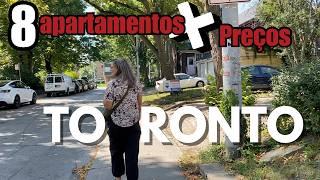 É DIFÍCIL ALUGAR EM TORONTO | Muitos Apartamentos e Seus Preços  #canadalife #elasporai