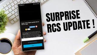 Surprising New Update Adds RCS Back On Samsung ? what's Happening !