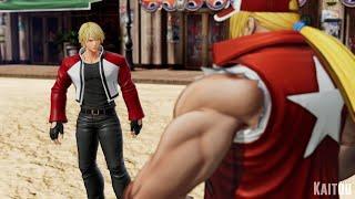 Rock Howard Asks Terry Bogard Not To Hold Back  | King of Fighters XV #KoFXV