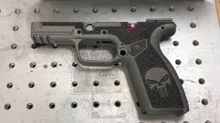 HS Produkts / Springfield Armory XD Mod2 Laser Stippling and Cerakote