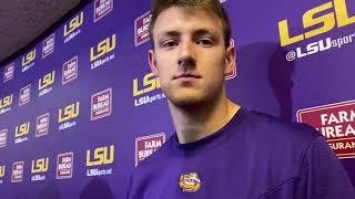 LSU QB Max Johnson talks about game-winning drive vs. Texas A&M