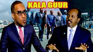 DEG DEG Kala guurka siyaasiinta oo xoogeestay,fahad oo Darbiga jiiray, Sh shariif oo ciido ku waree