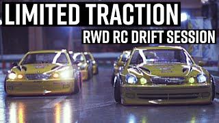 RWD RC DRIFT TEAM! // Limited Traction Drift Team Session at Sheldon's Hobbies