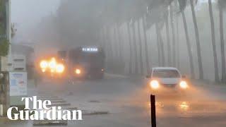 Hurricane Helene slams into Mexico and heads towards Florida