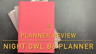 Planner Review | NightOwl Journal {A New B6 Tomoe River Paper Dated Planner}