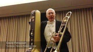 The Yamaha YSL-882O20TH 20th Anniversary Xeno Trombone with David Finlayson