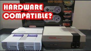 The NES/SNES Classic Teardown, Comparison, and Hardware Swap