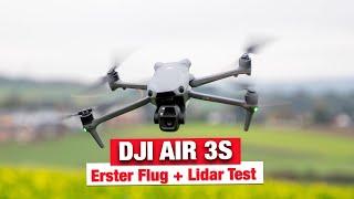 DJI AIR 3S Drohne - Erster Flug & Lidar Test im Dunkeln  / TEIL 2