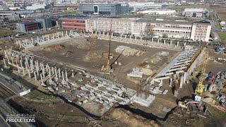 Stadionul „Eroii Timișoarei” - Stadiu lucrări 25.11.2024