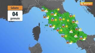 Meteo, previsioni meteo Venerdì 03 gennaio 2025