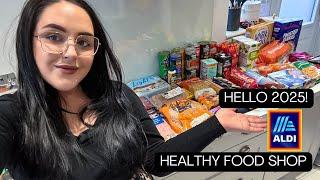 ALDI HEALTHY FOOD SHOP HAUL | JANUARY 2025 | FAMILY OF 5 | SLIMMING WORLD FRIENDLY