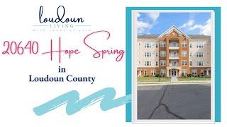 Loudoun Living with Laura Griffin | 20640 Hope Spring Ter Unit #307 Ashburn VA 20147