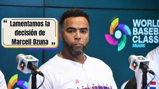 Nelson Cruz: "Lamentamos la decisión de Marcell Ozuna"