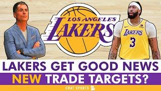 The Lakers FINALLY Get Good News + NEW Trade Targets? | Los Angeles Lakers Trade Rumors